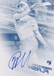 2018 Topps Chrome Philadelphia Phillies J.P. Crawford Freshman Flash Autographs Printing Plates(1of1) 1/1