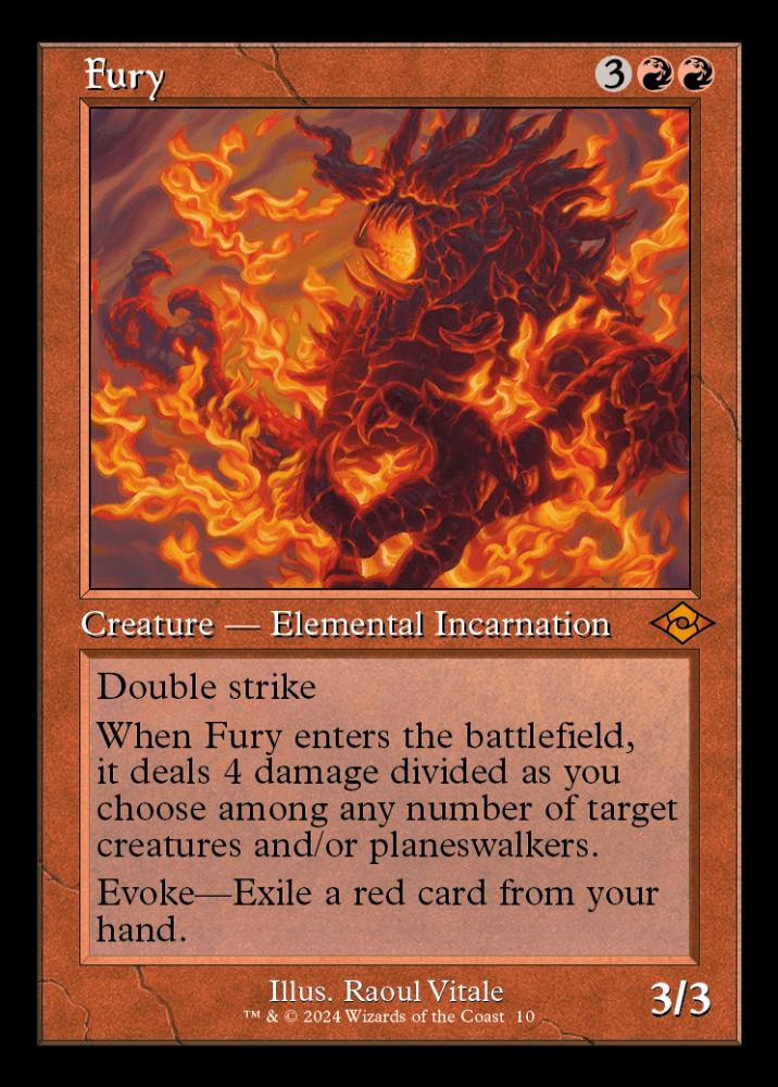 ミントモール / MINT GAMES MTG(東日本橋) / 【M2R】【ENG】【Foil】《激情/Fury》旧枠版