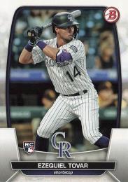 2023 Bowman MLB #15 Ezequiel Tovar レギュラーカード RC