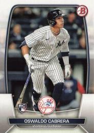 2023 Bowman MLB #32 Oswaldo Cabrera レギュラーカード RC