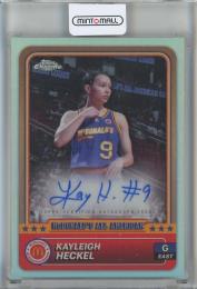 2024 Topps Chrome McDonald`s All American Kayleigh Heckel Chrome Autograph #4