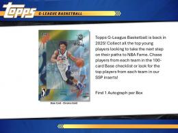 2024-25 TOPPS G-LEAGUE BASKETBALL