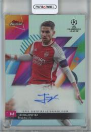 2023-24 Topps Finest UEFA Jorginho #A-JO Auto Arsenal