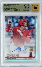 2019 TOPPS CHROME UPDATE SHOHEI OHTANI AUTOGRAPH CARD 【BGS9.5】 LOS ANGELES ANGELES