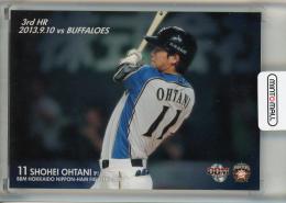 2014 BBM 北海道日本ハムファイターズ 大谷翔平 3rd HR　F81