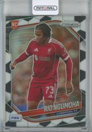 2025-26 Panini Prizm FIFA Rio Ngumoha RC Prizms Soccer Ball #106 Liverpool FC