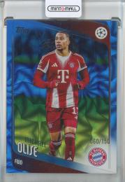 2025-26 Topps UEFA Competitions Japan Edition Soccer Michael Olise #4 Blue Refractors【60/150】 FC Bayern Munchen