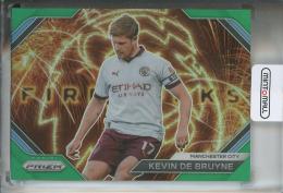 2023-24 Panini Prizm English Premier League De Bruyne Fireworks Prizms Green #1【2/5】 Macchester City