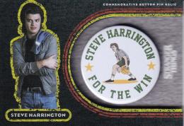 2019 Topps Stranger Things Welcome to the Upside Down Steve For The Win Steve Harrington Commemorative Button Pin Relics