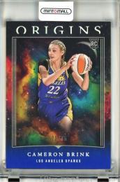 2024 Panini Origins WNBA Cameron Brink Blue #68 RC【23/75】 Los Angeles Spark