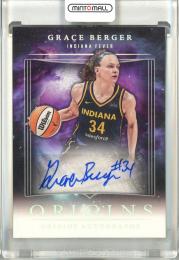 2024 Panini Origins WNBA Grace Berger Origins Autographs #16 Indiana Fever