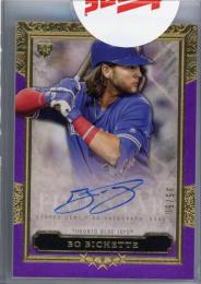 2020 Topps Five Star  Toronto Blue Jays Bo Bichette Five Star Autographs Purple (パラレル版) 35/50
