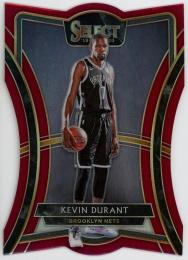 2019-20 Panini Select  Kevin Durant Maroon Die Cut #191 083/175