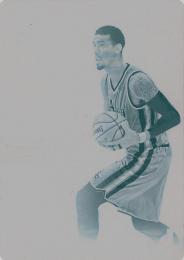 2015-16 Panini National Treasures  Danny Green NBA Material Cyan Plate #42 1/1