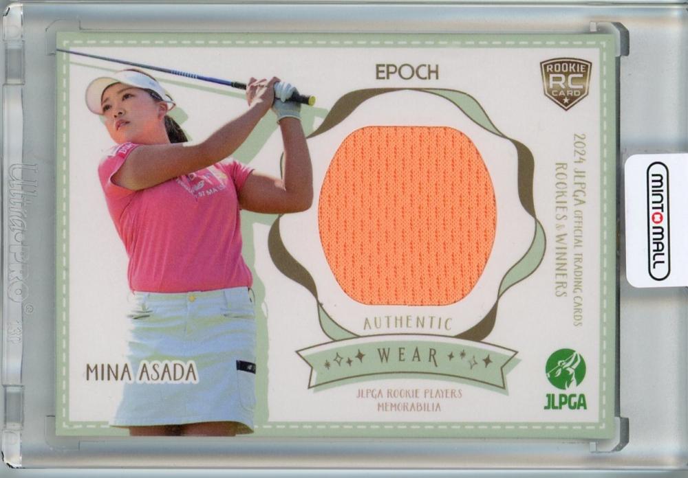 【沖せいら/103枚限定/RC】2024 EPOCH JLPGA 女子プロゴルフ ROOKIES & WINNERS ウエア グローブ 015/103