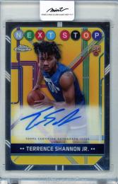 2025 TOPPS Chrome Terrence Shannon JR. Auto RC#NSS-TSH Minnesota