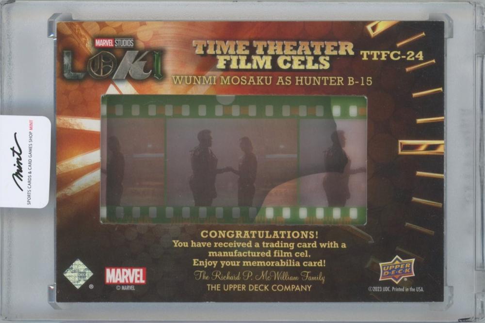 Upper deck LOKI B-15 直筆サインカード