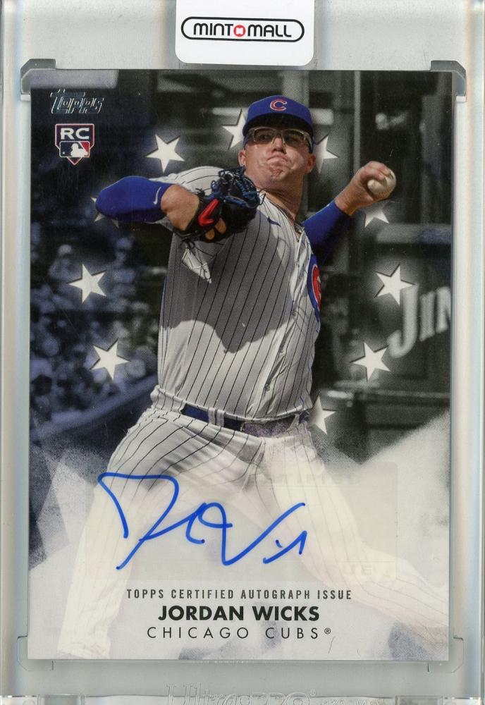 祝メジャーデビュー！Jordan Wicks 直筆サイン MLB Auto - メルカリ