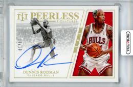 2019-20 PANINI National Treasures Dennis Rodman Peerless Signatures Gold 10枚限定 /10 ラストナンバー