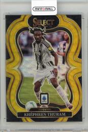 2025-26 PANINI Select Serie A Khephren Thuram Gold Wave #127【04/10】 Juventus