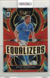 2025-26 PANINI Select Serie A Kevin De Bruyne Equalizers Red Wave #1【02/49】 SSC Napoli