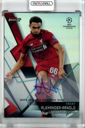 2018-19 Topps Finest UEFA Champions League Trent Alexander-Arnold Autographs #37《※傷あり》 Liverpool FC