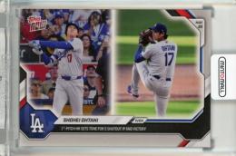2026 Topps Now Shohei Ohtani 1st Pitch HR Sets Tone for 5 Shutout IP and Victory #226