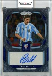 2024 Panini Prizm Copa America Diego Milito Signatures #45 Auto Argentina