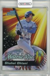 2025 Topps Bowman Chrome Shohei Ohtani Meteoric Rise #MR12