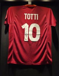 Francesco Totii #10 Roma 02/03 Home Jersey   Roma
