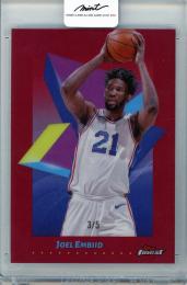 2025 TOPPS finest Joel Embiid #73【3/5】 Philadelphia 76ers