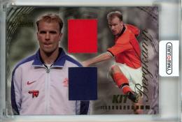 2003 Futera Platinum Dennis Bergkamp #SGJ03【022of195】 Nederland