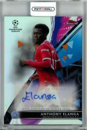 2021-22 Topps Finest UEFA Champions League Anthony Elanga Autographs #BAAE Manchester United