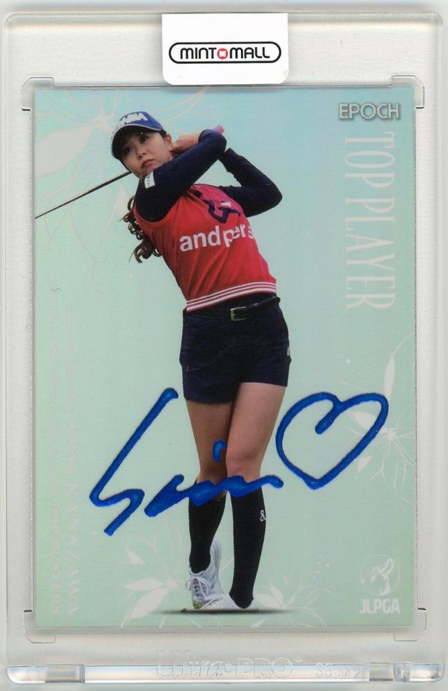 ミントモール / MINT LAB TOKYO店 / 2023 EPOCH JLPGA TOP PLAYERS 金澤志奈 デコモリシグネチャーカード  サファイア箔【25/25 ラストナンバーカード】 女子プロゴルフ