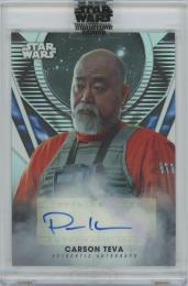 2023 TOPPS Star Wars Signature Series Autographs Blue / PAUL SUN-HYUNG LEE as CARSON TEVA