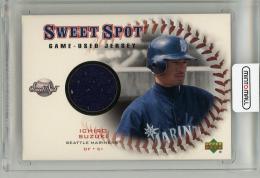 2001 Upper Deck Sweet Spot Ichiro Suzuki ジャージ Seattle Mariners