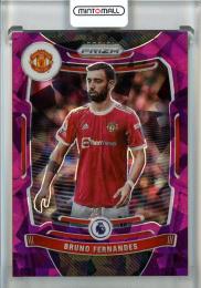 2021-22 Panini Prizm English Premier League Bruno Fernandes Purple Ice #279【38/49】 Manchester United