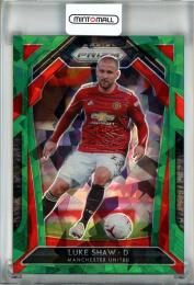 2020-21 Panini Prizm English Premier League Luke Shaw Green Ice #5【49/49】 Manchester United