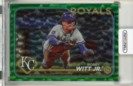 2024 Topps Series 1 Bobby Witt Jr. Green Foil #254【287/499】