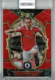 2022-23 Panini Select English Premier League Antony Red #68 Manchester United