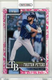 2026 Topps Series1 Japan Edition Tristan Peters Cherry Blossom Parallel 【98/99】 Tampa Bay Rays