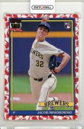 2026 Topps Series1 Japan Edition Jacob Misiorowski 1991 Koi Fish Parallel Milwaukee Brewers