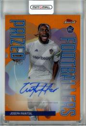 2024 Topps Finest MLS Joseph Paintsil Prized Footballers Autographs Orange Refractors #PFAJP《※傷あり》 LA Galaxy