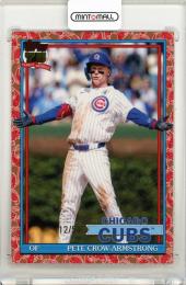 2026 Topps Series1 Japan Edition Pete Crow-Armstorong 1991 Koi Fish Gold Parallel【12/50】 Chicago Cubs