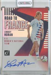 2018-19 Donruss Road to France Lindsey Horan Autographs #14 United States