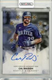 2024 Topps Series 2 Cal Raleigh Baseball Stars Autographs Gold #BSA2CRA【31/50】