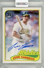 2024 Topps Series 2 Jose Canseco '89 Topps Autographs #89BAJCA