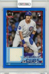 2026 Topps Series1 Owen Caissie 1991 Relic Card Blue【002/150】 Chicago Cubs