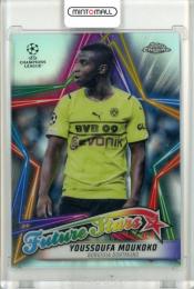 2021-22 Topps Chrome UEFA Champions League  Youssoufa Moukoko Future Stars
