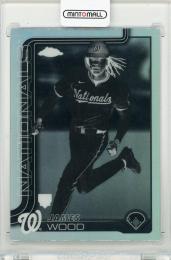 2025 Topps Chrome James Wood Negative Refractor Washinton Nationals